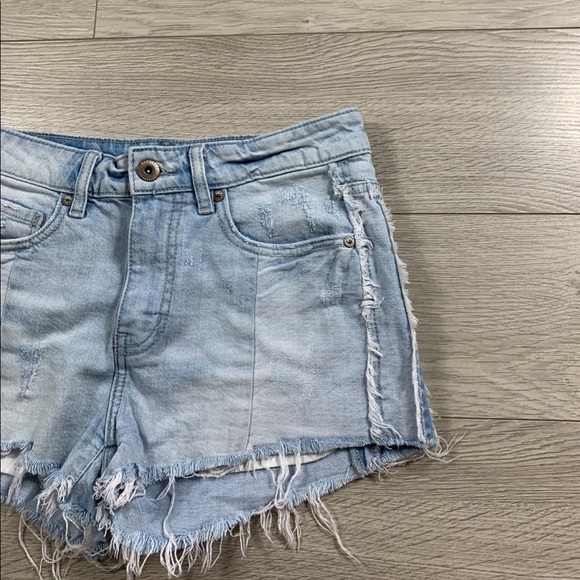 Pistola Winston High-Rise Cutoff Denim Shorts in Fast Lane - Picture 4 of 11